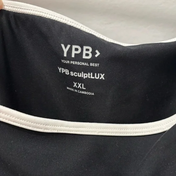 Abercrombie and Fitch YPB sculptLUX tank top with removable pads size XXL - Picture 3 of 3